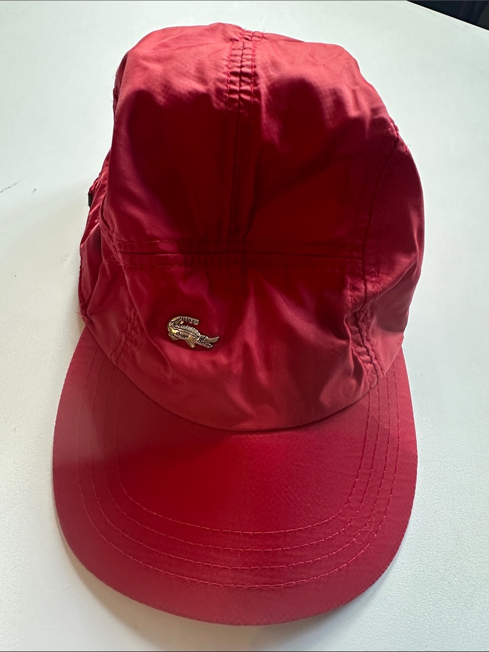Lacoste Red Baseball Cap